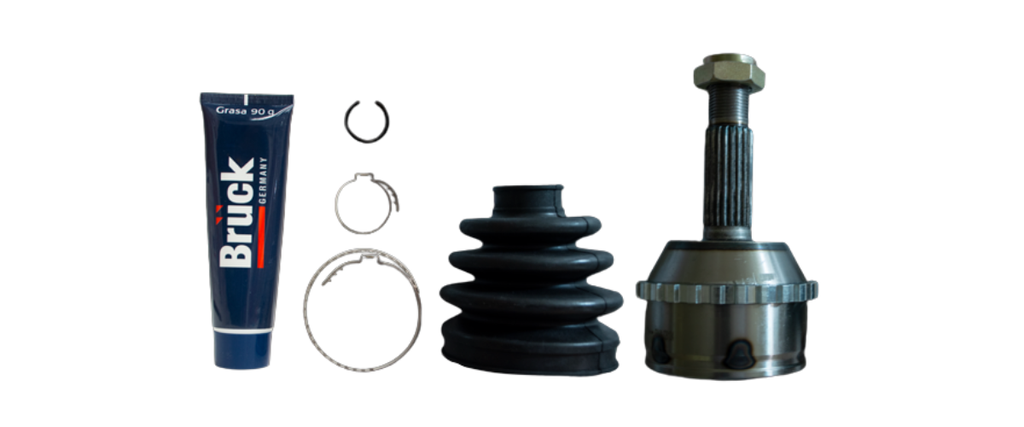 [328124-EURO] ESPIGA HOMOCINETICA NISSAN PLATINA 02-10 1.6 - CLIO 02-10 1.6 / CON ABS-EXT/21INT/26ABS-KIT BRUCK