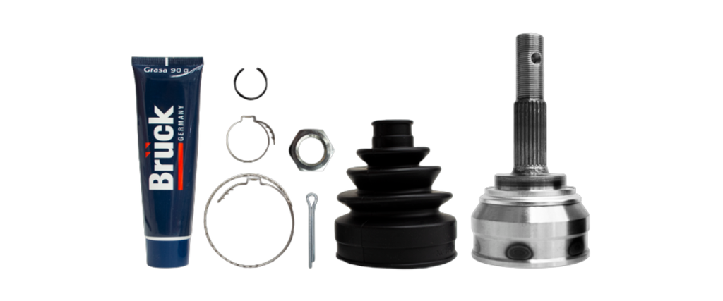 [391000M301-EURO] ESPIGA HOMOCINETICA NISSAN SENTRA B15 00-06 1.8 / 25EXT/23INT-KIT EQUIVALENTE VELCON 326975 BRUCK