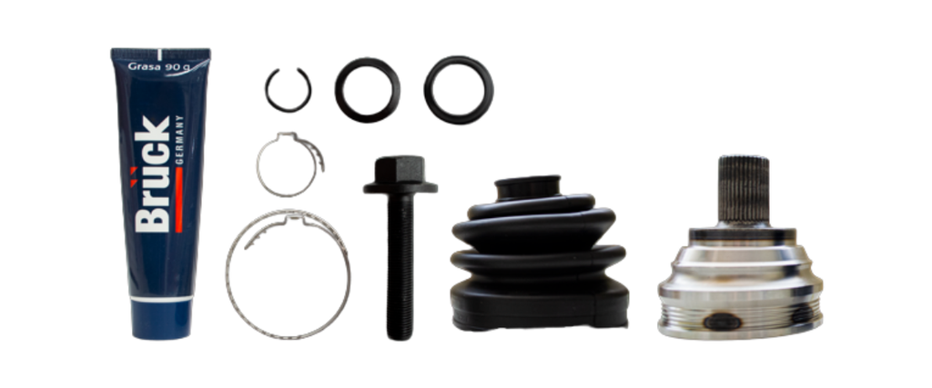 [1K0498099-EURO] ESPIGA HOMOCINETICA VOLKSWAGEN AUDI SEAT JETTA VI BICENTENARIO 11-18 - BORA 05-10 - BEETLE 11-19 /36EXT/30INT-KIT-TRANSMISION STD 5 VELOCIDADES BRUCK