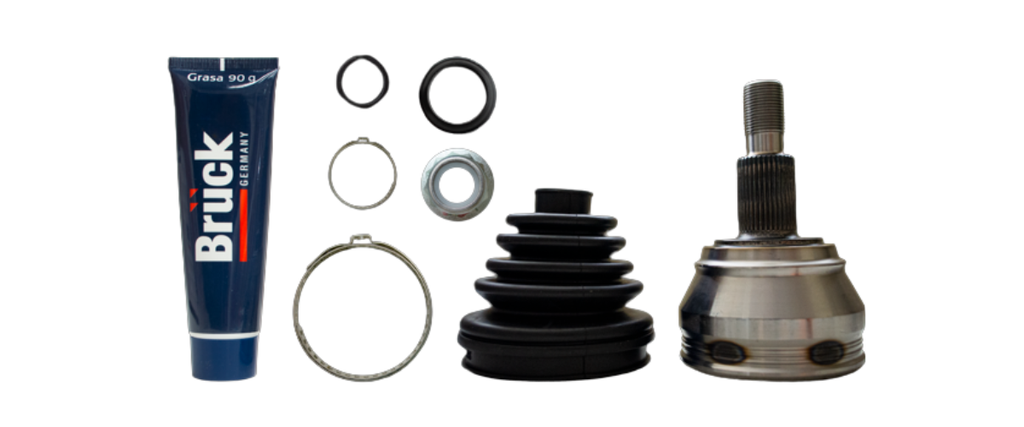 [357498099E-EURO] ESPIGA HOMOCINETICA VOLKSWAGEN AUDI SEAT JETTA IV 99-15 - GOLF IV 99-07 - BEETLE 98-11 / 36EXT/30INT-KIT-TRANSMISION ESTANDAR BRUCK