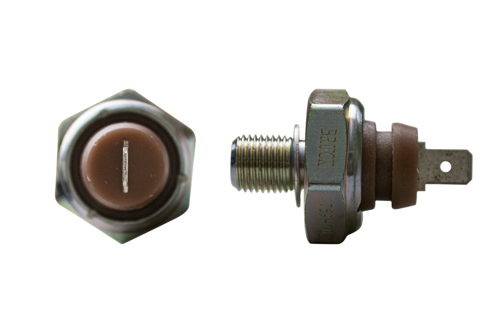 [056919081C] INTERRUPTOR BULBO ACEITE VOLKSWAGEN ATLANTIC 81-87 - CARIBE 77-87 - JETTA II 88-92 / COLOR CAFE BRUCK