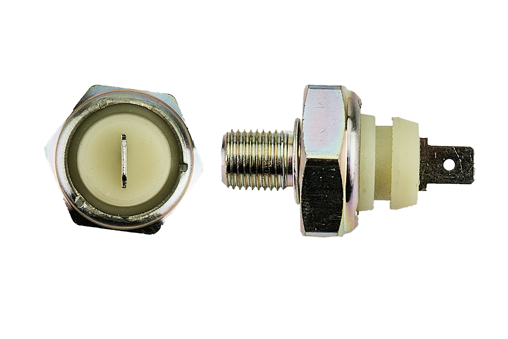 [056919081E] INTERRUPTOR BULBO ACEITE VOLKSWAGEN JETTA II 88-92 - GOLF II 88-92 /PRESION BARCOLOR BLANCO-CHICHARRA BRUCK