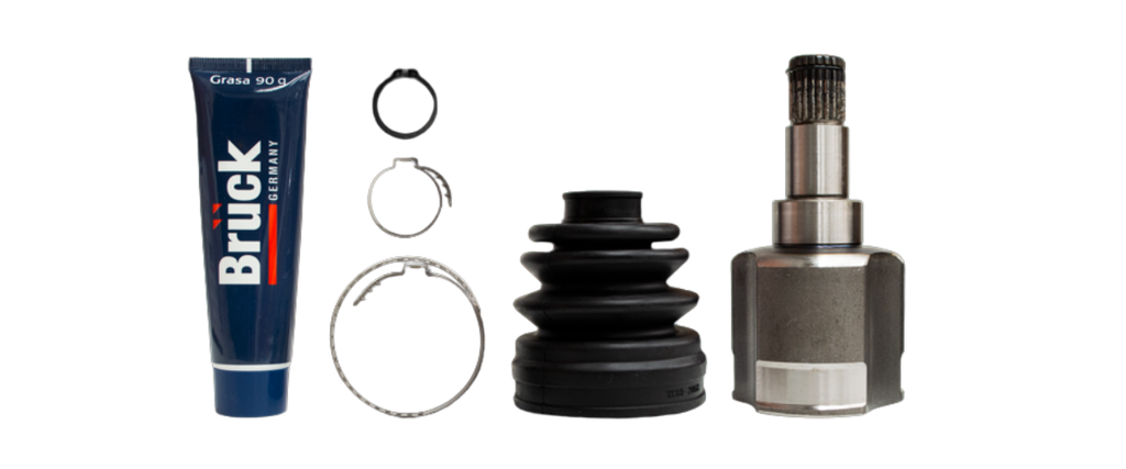 [XS614K259AA-EURO] JUNTA HOMOCINETICA FORD FIESTA 03-10 - IKON 00-15 / 23EXT/21INT-CORTA-IZQ-KIT-TRANSMISION STD BRUCK