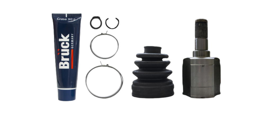 [4950002560-EURO] JUNTA HOMOCINETICA HYUNDAI ATOS 2005-2011 1.1 / 25EXT/22INT-KIT MACHETA ABRAZADERA GRASA BRUCK
