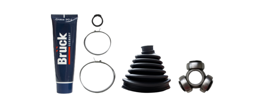[362903-EURO] JUNTA HOMOCINETICA NISSAN SENTRA B14 95-99 - LUCINO 95-00 / 31 DIENTES-SOLO TRIPOIDE-DER IZQ-KIT BRUCK
