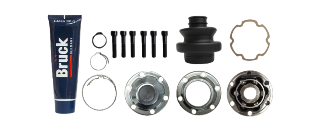 [1K0498103A-EURO] JUNTA HOMOCINETICA VOLKSWAGEN AUDI SEAT JETTA VI BICENTENARIO 11-18 - BORA 05-10 / 107MM-28INT-KIT-TRANSMISION STD BRUCK