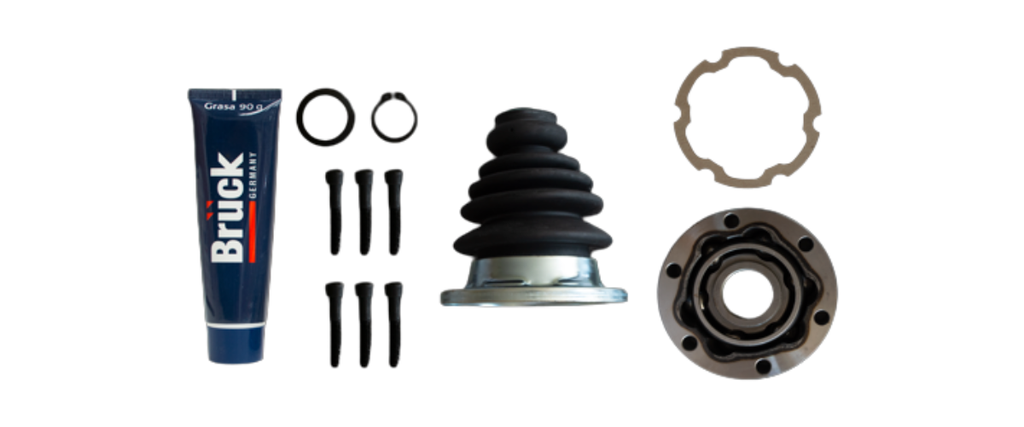 [893498103-EURO] JUNTA HOMOCINETICA VOLKSWAGEN AUDI SEAT JETTA III 93-99 - GOLF III 93-99 - JETTA II 88-92 / 100MM-33 INT-KITFBU BRUCK