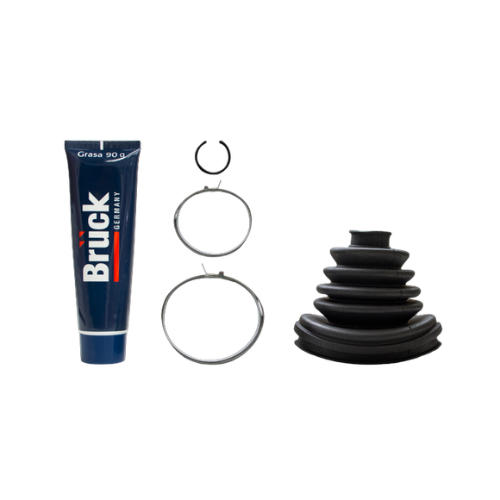 [39210Y02G0-MACH] MACHETA ESPIGA HOMOCINETICA NISSAN TSURU III 1992-2004 1.6 / KIT CUBRE POLVO-ABRAZADERA-GRASA BRUCK
