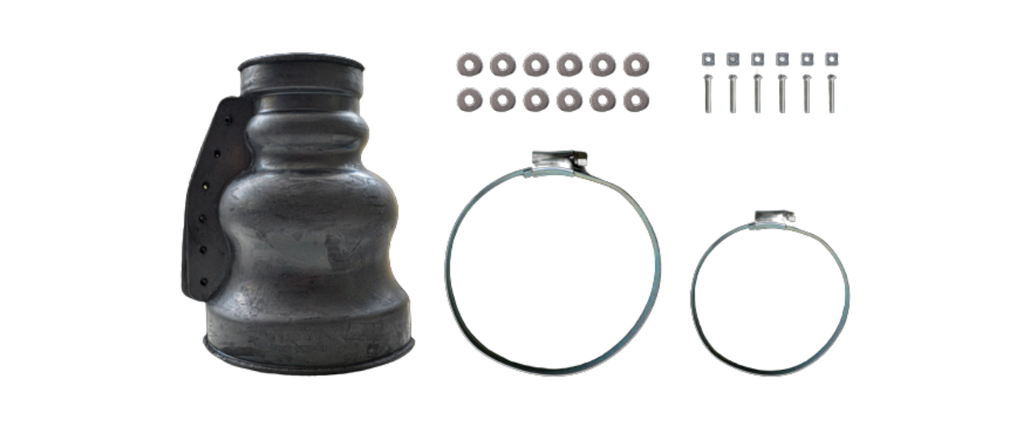 [111598021] MACHETA ESPIGA HOMOCINETICA VOLKSWAGEN AUDI SEAT SEDAN 1978-2003 1.6 / COMPLETA CON ABRAZADERAS Y TORNILLOS BRUCK