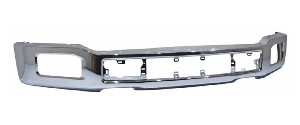 [DEFO-PU18-CR] DEFENSA FORD PU 2018 AL 2020 CROM P/FARO AUX DEL