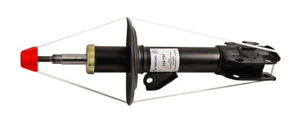 [AMTO-YA06-32] AMORTIGUADOR SUSPENSION TOYOTA YARIS 2006 AL 2014 GAS DEL IZQ SACHS