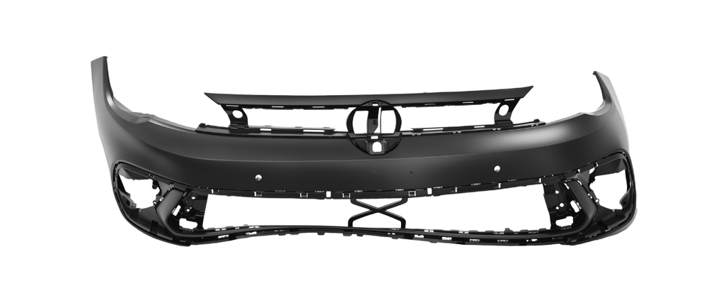 [FAVO-PO24-LICHS3] FASCIA (DEFENSA) VOLKSWAGEN POLO 2024 AL 2025 P/PINT C/HOYO P/SENSOR DEL *R