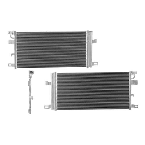 [COAU-A417-AUTAL] CONDENSADOR AUDI A4 2017 AL 2020 L4 2.0/V6 3.0L AUT C/SECADOR 26X13X12MM ALUM SOLD
