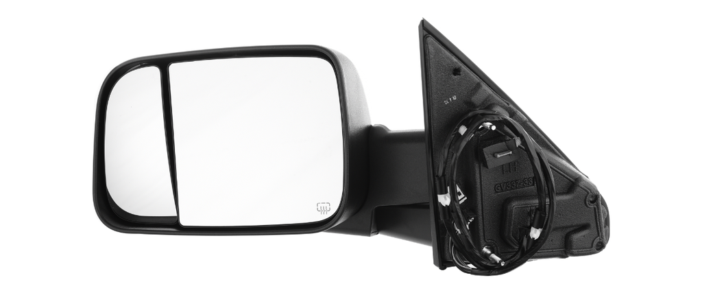 [ESDO-RA19-ELDCZCST2] ESPEJO DODGE RAM 2500  2019 AL 2023 ELECT C/DESEMP C/DIREC C/LUZ INF C/SENS TEMPERATURA TEXT 9/3 PIN IZQ *R