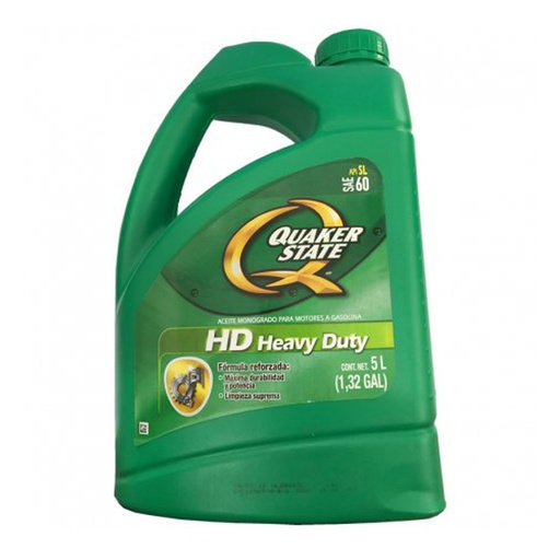 [23391405] ACEITE GREEN OIL SAE 140 5L QUAKER STATE