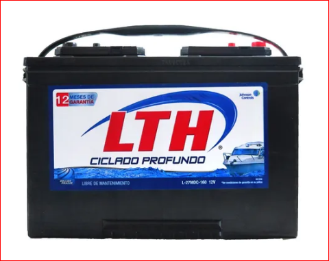 [L-27MDC-160] BATERIA L-27MDC-160 P/PANELES SOLARES CICLADO PROFUNDO LTH