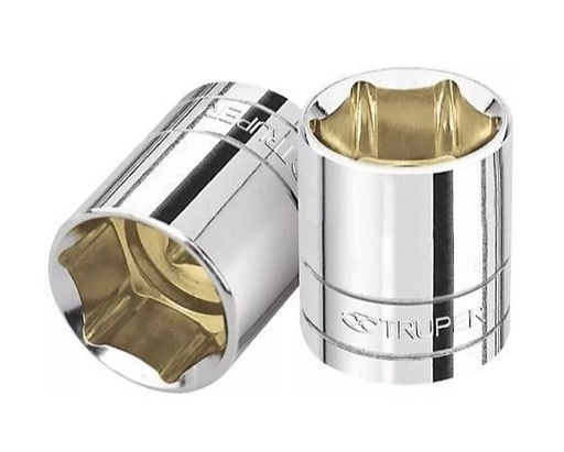 [TRDAD6PUCU1/2DE15/16] DADO 6 PUNTAS CUADRO 1/2" DE 15/16" TRUPER COD.13239 D-5430-H(128983)