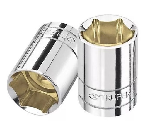 [TRDAD6PUCU1/4DE13] DADO 6 PUNTAS CUADRO 1/4" DE 13MM TRUPER COD.13175 D-4713-M(128973)