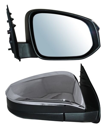 [ELTPU16CR] ESPEJO TOYOTA HILUX 16-21 S/CONT CROM 2WDD/4X4/SR/BASE DER TW