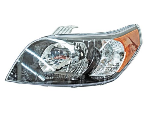 [20-C730-A5-1A] FARO CHEVROLET AVEO 2012 AL 2017 / PONTIAC G3 2008 AL 2009 FONDO NEG IZQ TYC