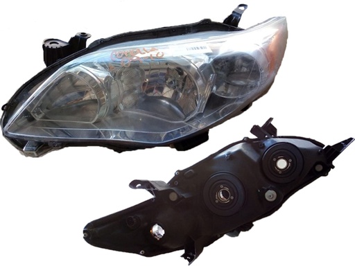 [FATO-CO09-US2] FARO TOYOTA COROLLA 2009 AL 2010 IZQ USADO CN+