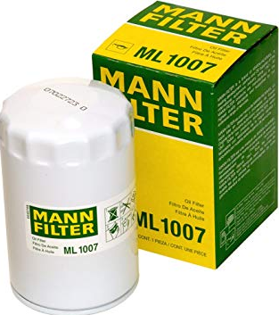 [HUH195FILAC] FILTRO ACEITE HUMMER H1 DE 1995 AL 1996 5.7 V8 BUICK CENTURY DE 1982 AL 1990 2.8 V6 REGAL DE 1989 AL 1993 3.1 V6 ROADMASTER DE 1994 AL 1996 CADILLAC CIMARRON DE 1983 AL 1986 2.0 2.8 V6 ESCALADE DE 1999 AL 2000 5.7 V8 MANN FILTER COD. ML-1007(122840)