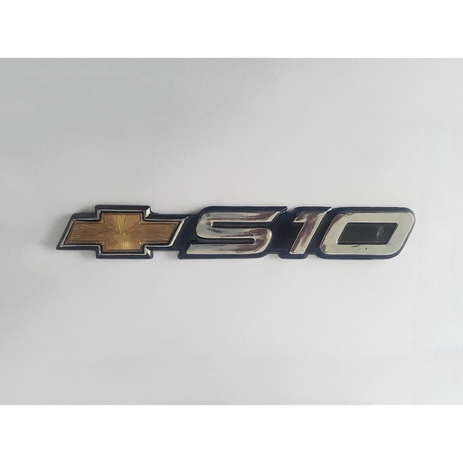 [S1CHEINLEL] INSIGNIA ORIGINAL CHEVROLET S-10 LETRAS LAT ( C-067)