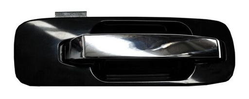 [NIXTR02MEXCRTL] MANIJA EXT NISSAN XTRAIL DE 2002 AL 2007 PLAST NEG/CROM TRAS IZQ (12587)