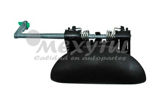 [PE20601MEXLSDL] MANIJA EXT PEUGEOT 206 DE 2001 AL 2009 NEG DEL IZQ (6113) *A
