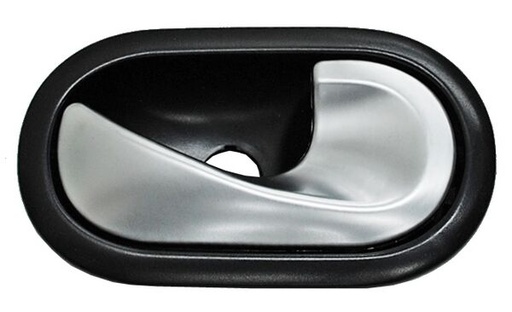 [MIREC07NPR] MANIJA INT RENAULT EURO CLIO 07-09/ SANDERO/ STEPWAY 10-14 PLAST NEG/PLATA DEL/TRAS DER TW