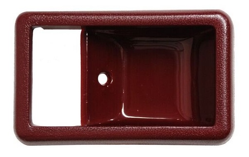 [TOPU84MARO] MANIJA INT TOYOTA PU DE 1984 AL 1988 PLAST ROJA BISEL IZQ/DER TW