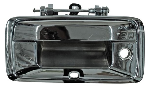 [MTCPU14CC] MANIJA TAPA BATEA (CAJA) CHEVROLET PU/ GMC PU 14-15 PLAST CROM C/HOYO P/LLAVE P/CAM TW