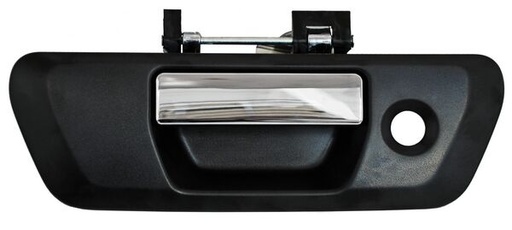 [NIPU16MANTAP] MANIJA TAPA BATEA (CAJA) NISSAN PU NP300/ FRONTIER 16-20 NEG/CROM  TW