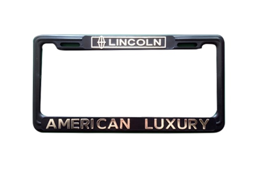 [MAPOPLALIN] MARCO DE PLACAS LINCOLN AMERICAN LUXURY JGO EX+