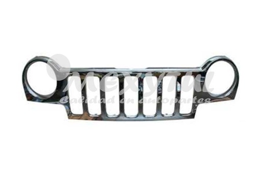 [JELIB02MAPCR] MARCO PARRILLA JEEP LIBERTY DE 2002 AL 2006 CROM (6239)