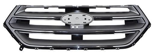 [FOED15PAGR] PARRILLA FORD EDGE 15-18 GRIS F/CROM C/HOYO P/CAM TW