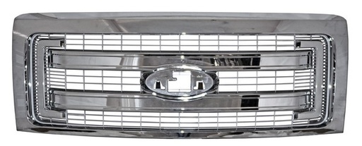 [FOPU13PARCRPL] PARRILLA FORD PU 13-14 XLT CROM PLATA TW