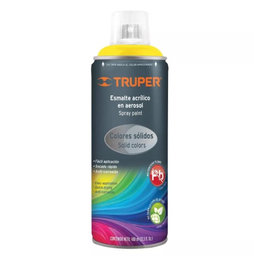 [PA-AC] PINTURA AEROSOL AMARILLO CANARIO TRUPER COD. 19049 PA-AC(131864)