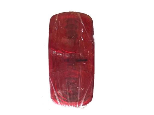 [PLROREDOCF12] PLAFON ROJO RECTANGULAR DOBLE îPTICO C/FOCOS PELLIZCO 12V 1 PZA COD. (2635)