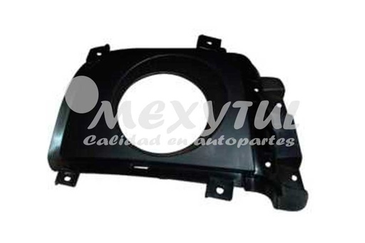[DOATO05REDPFR] REJILLA (PARRILLA) DEFENSA DODGE ATOS DE 2005 AL 2010 P/FARO AUX DER (7092)EX+