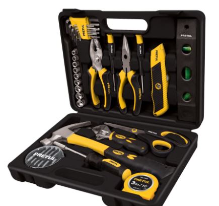 [SET-42] SET DE HERRAMIENTAS 42 PZS MANGO COMFORT PRETUL SET-42 22101