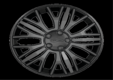 [1293-14GY] TAPON RIN 14" NEG -MATTE-GRIS (1293-14GY)
