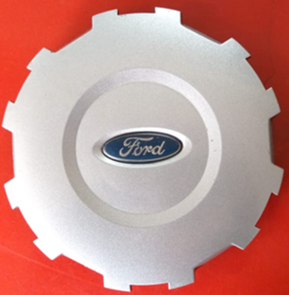 [1198513929] TAPON CENTRO RIN FORD FIESTA 04-06 7" ORIGINAL USADO 4 PZA JGO