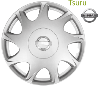 [1262-13CR] TAPON RIN NISSAN TSURU 13" CROM (1262-13CR)