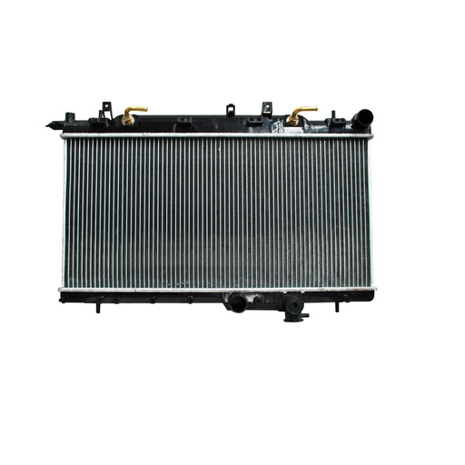 [613-SBA005-MOB] RADIADOR SUBARU IMPREZA 08-11 AUT L4 2.0L/ 2.5L 13 3/8X 27 ALUM SOLDADO CN SISSOKO ***1 TW