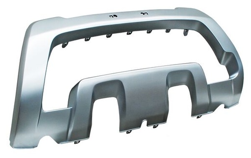 [FARE-DU17-PL73] FASCIA RENAULT DUSTER 2017 AL 2020 / OROCH 2018 PLATA INF DEL