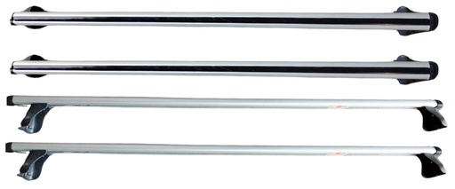 [BAUNGEPOEQCR] BARRAS UNIVERSALES GEMELAS PORTA EQUIPAJE ALUMINIO  CROSS