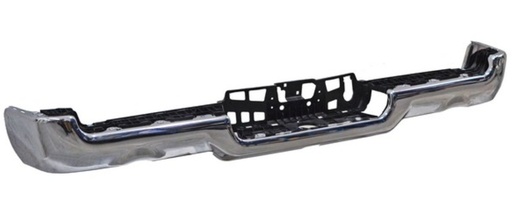 [DTDPU19C2-MOBI] DEFENSA TRAS DODGE PU DE 2019 AL 2020 CROM S/HULES S/HOYO P/SENSOR P/2 ESCAPES TW