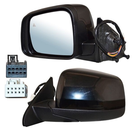 [ELJGC11EL1-MOBI] ESPEJO JEEP GRAND JEEP CHEROKEE 11-14 ELECT P/PINT C/MEM AUTOABATIBLE C/DESEMP C/SENSOR PUNTO CIEGO SUMMIT/ SRT/ SRT8/ LAREDO/ OVERLAND/ LIMITED 13 PINES IZQ TW