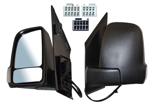 [ELMBSP19EL1-MOBI] ESPEJO MERCEDES BENZ SPRINTER 19-20 ELECT TEXT C/DIRECC C/DESEMP AUTOABATIBLE 9 PINES IZQ TW